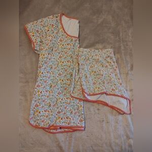 LAKE Pima Short Pajama Set Size Medium